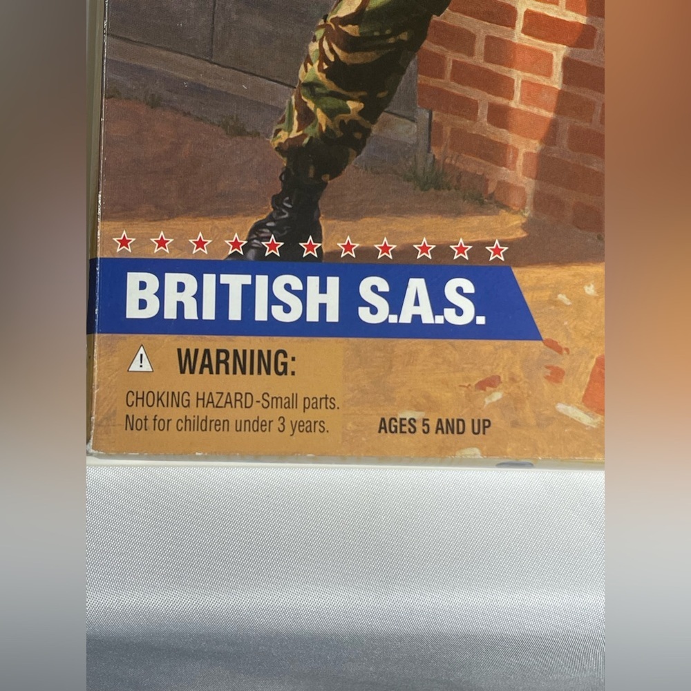 GI Joe Hasbro Vintage British S.A.S. Classic Collection Action Figure NIB 1996 - Picture 4 of 12